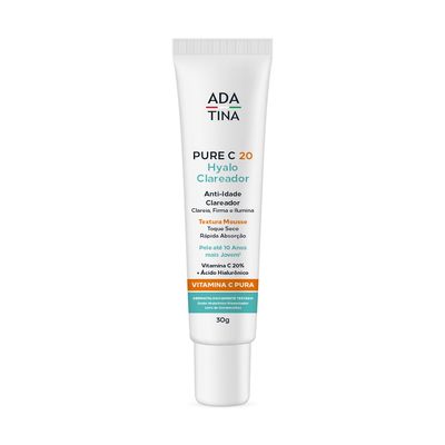 Pure C 20 Hyalo Clareador com Vitamina C Pura 20% e Ácido Hialurônico