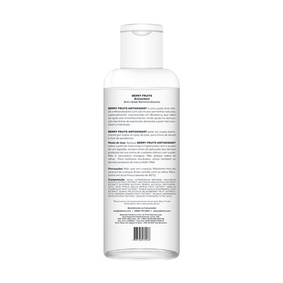 Loção Berry Fruits Antioxidant Anti-Idade Remineralizante - 100ml