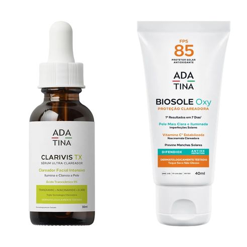 Rotina  Skincare Manchas Grau 2 e 3: Clarvis Tx e Biosole Oxy FPS 85