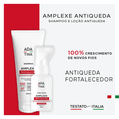 Kit Amplexe Antiqueda Shampoo e Loção Capilar