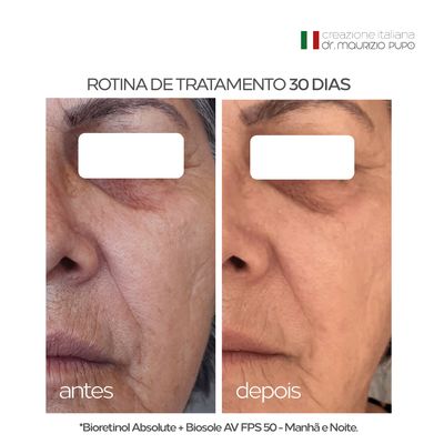 Kit 2 Unidades Protetor Solar 12HS Anti-idade DNA Protection Biosole AV FPS 50