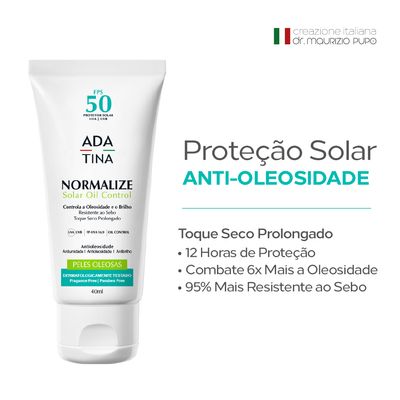 Protetor Solar 12HS Pele Oleosa Normalize Solar Oil Control FPS 50