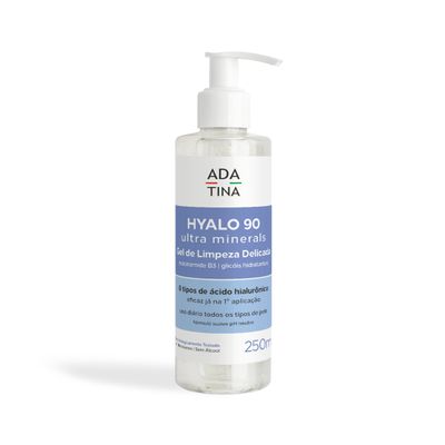 Gel de Limpeza Facial Hidratante Hyalo 90 Ultra Mienreals 8 Tipos de Ácido Hialurônico Peles Todos os Tipos de Pele