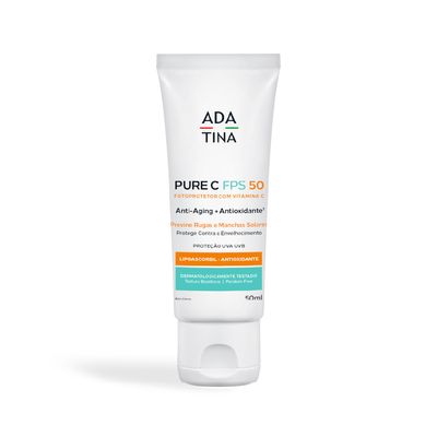 Pure C FPS 50 Vitamina C Mais Niacinamida Clareadora FPS 50
