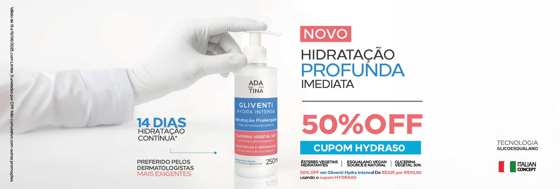 hidrante corporal 50% off